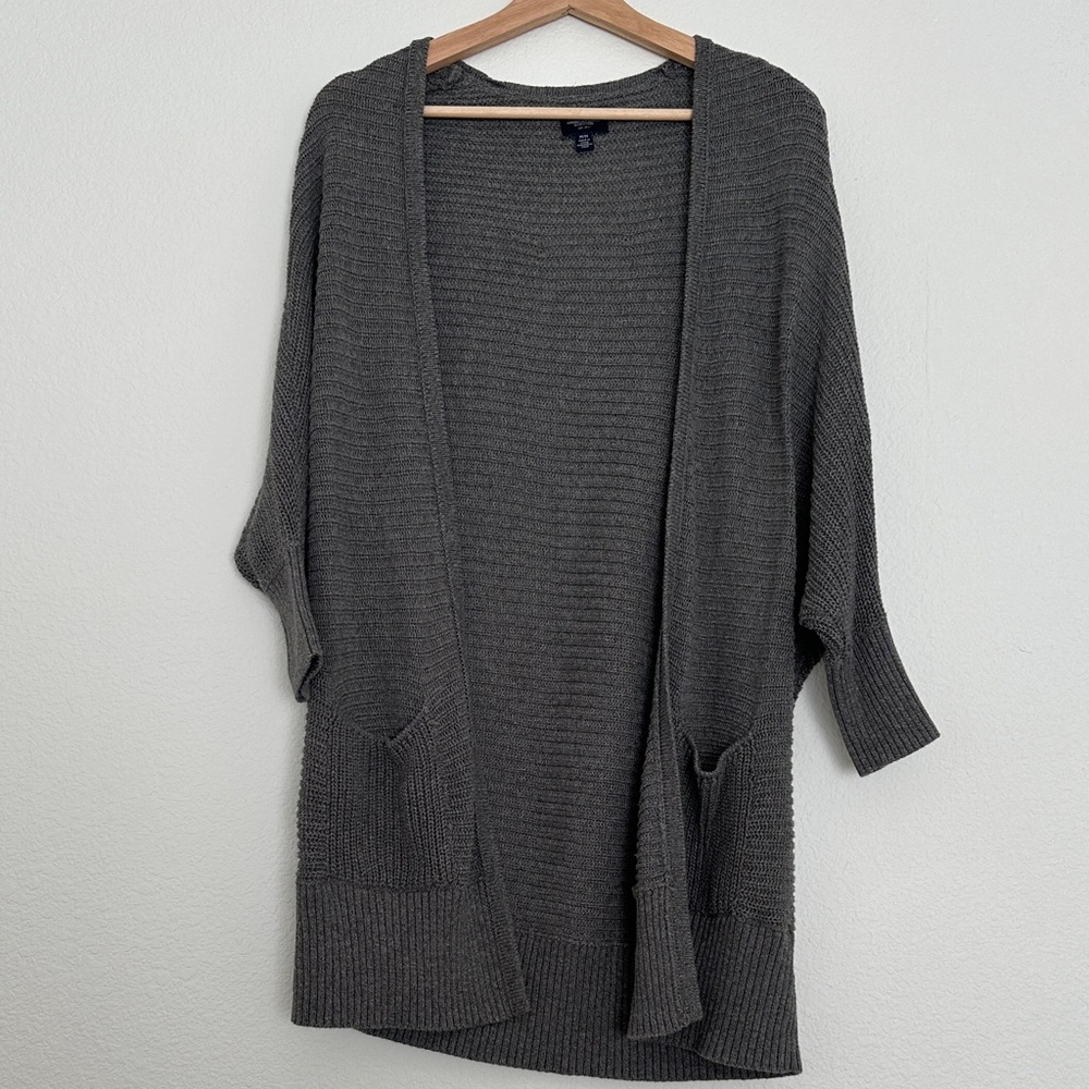 American Eagle Outfitters Charcoal Cardigan